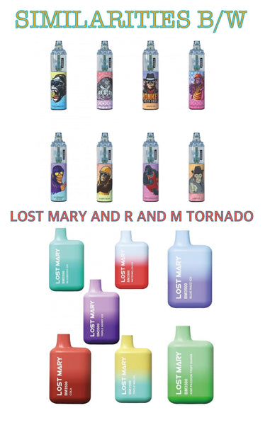 R AND M TORNADO 7000 PUFFS AND LOST MARY 3500PUFFS 5 Things You Have In Common With