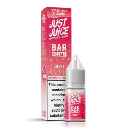 Just Juice Cherry 10ml Bar Nic Salts E-liquid&nbsp;