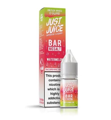 Just Juice Watermelon 10ml Bar Nic Salts E-liquid