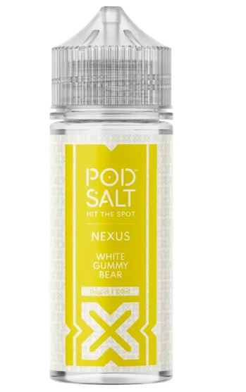 Pod Salt Nexus White Gummy Bear SHORTFILL E-LIQUID