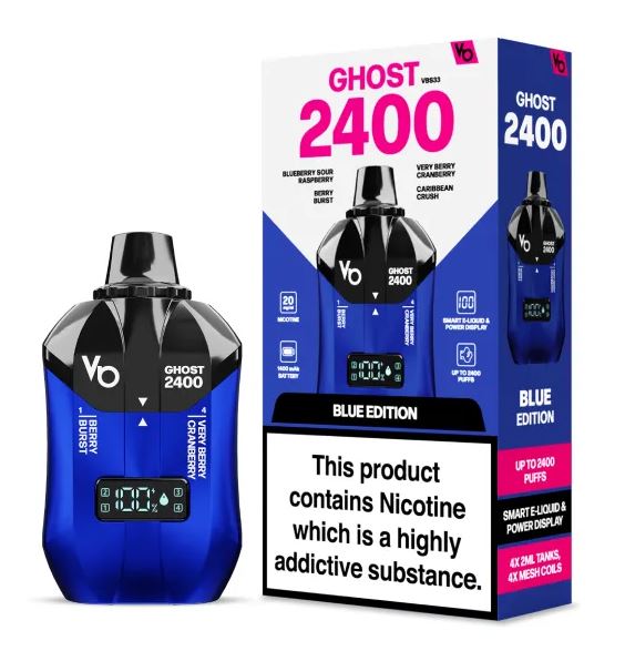 Blue Edition Ghost 2400 Disposable by Vapes Bars