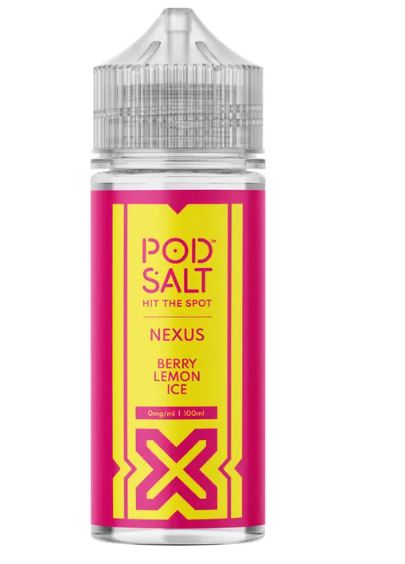Pod Salt Nexus Berry Lemon Ice SHORTFILL E-LIQUID-£14.50 Only