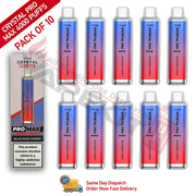 Blue Razz Cherry 4000 Crystal Pro Max Vape Fast Delivery - Vape Store UK | Online Vape Shop | Disposable Vape Store | Ecig UK