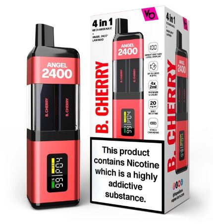 Blueberry Cherry Angel 2400 Disposable by Vapes Bars 
