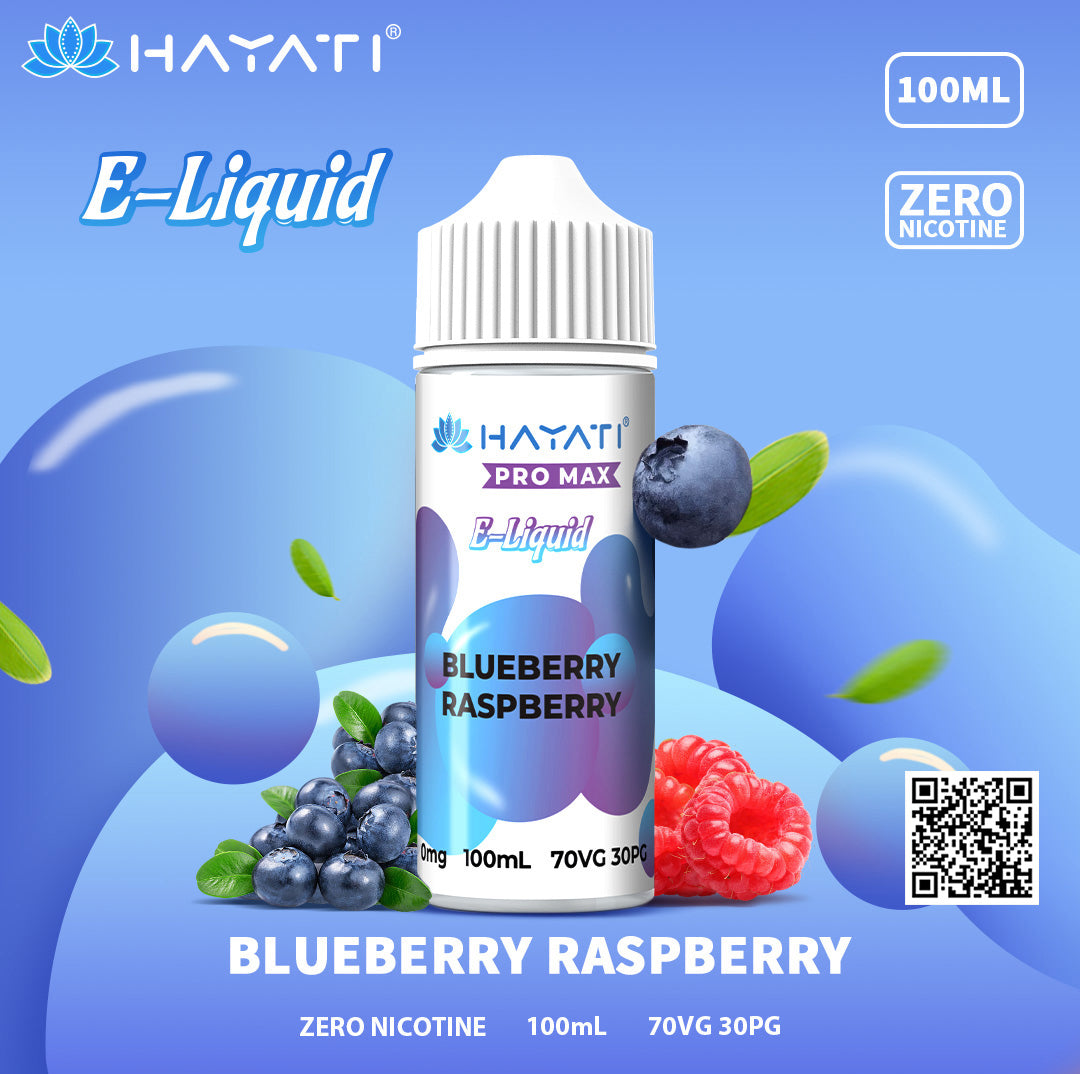 Hayati Pro Max Blueberry Raspberry 100ml Eliquid