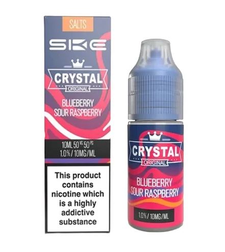 SKE Crystal E-liquid Nic Salts Blueberry Sour Raspberry