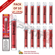Cherry Ice SKE Crystal 600 Puffs Disposable Vape Device 10 Pack - Vape Store UK | Online Vape Shop | Disposable Vape Store | Ecig UK
