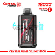 18000 Puffs Crystal Prime Deluxe Fizzy Cherry Disposable Vape