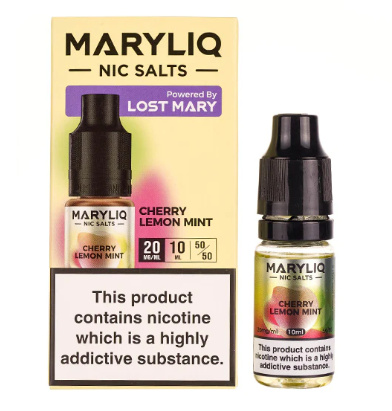 MaryLiq Lost Mary 10mg/20mg Cherry Lemon Mint Nic Salt