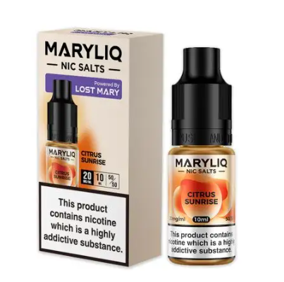 MaryLiq Lost Mary 10mg/20mg Citrus Sunrise Nic Salt
