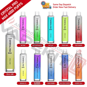 Crystal Pro Max 4000 Puffs Disposable Vape Bar (Buy 1, 3 or Box of 10) - Vape Store UK | Online Vape Shop | Disposable Vape Store | Ecig UK