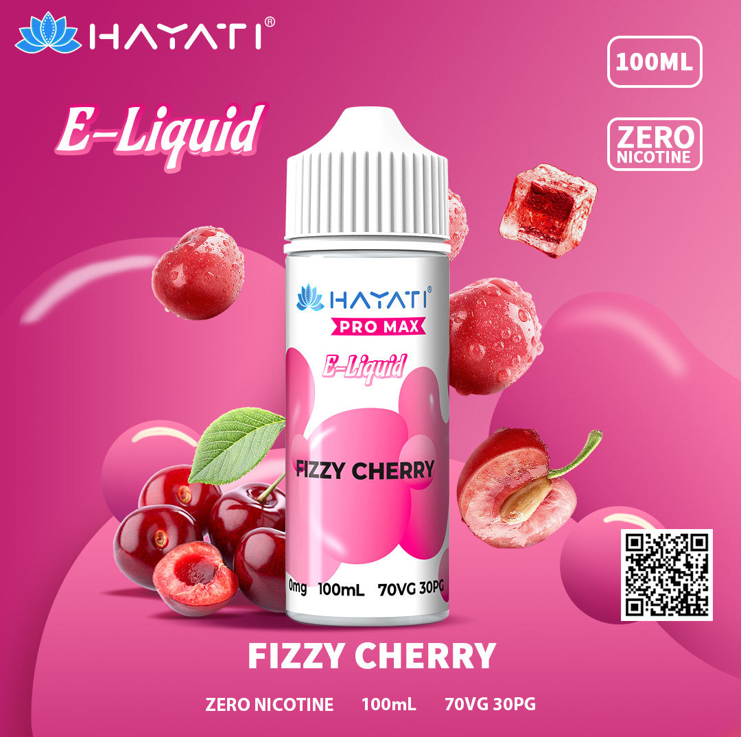 Hayati Pro Max Fizzy Cherry 100ml Eliquid