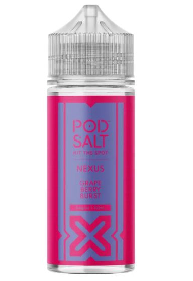 Pod Salt Nexus Grape Berry Burst SHORTFILL E-LIQUID
