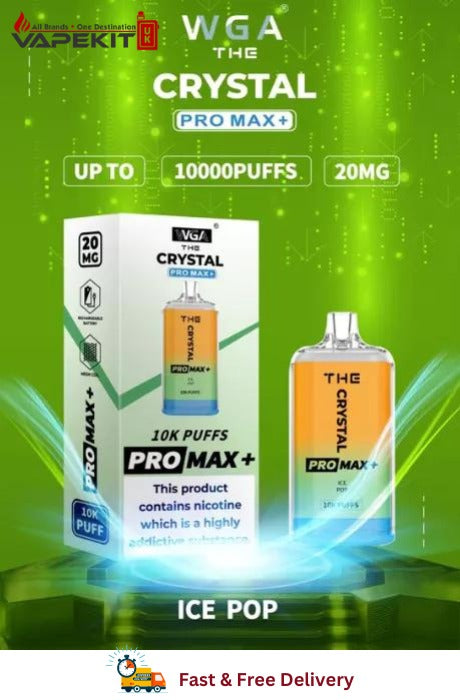 Crystal Pro Max Ice Pop 10k