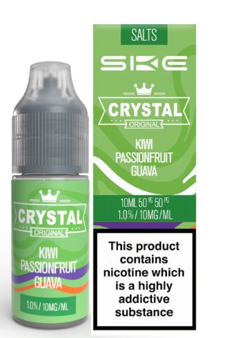 SKE Crystal E-liquid Nic Salts Kiwi Passionfruit Guava