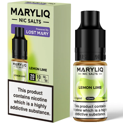 MaryLiq Lost Mary 10mg/20mg Lemon Lime Nic Salt