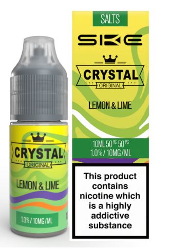 SKE Crystal E-liquid Nic Salts Lemon & Lime
