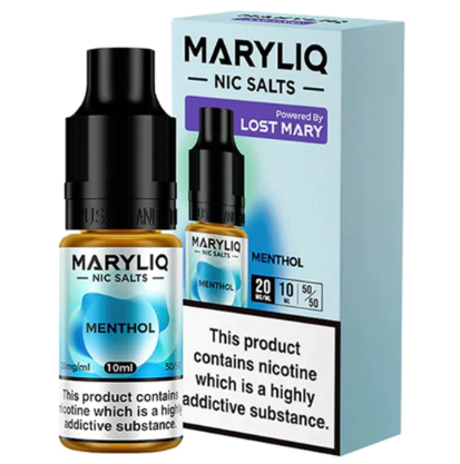 MaryLiq Lost Mary 10mg/20mg Menthol Nic Salt