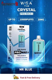 Mr Blue Crystal Pro Max 10k Puffs Disposable Vape Device 10 Pack - Vape Store UK | Online Vape Shop | Disposable Vape Store | Ecig UK