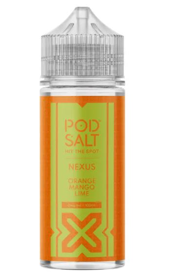 Pod Salt Nexus Orange Mango Lime SHORTFILL E-LIQUID