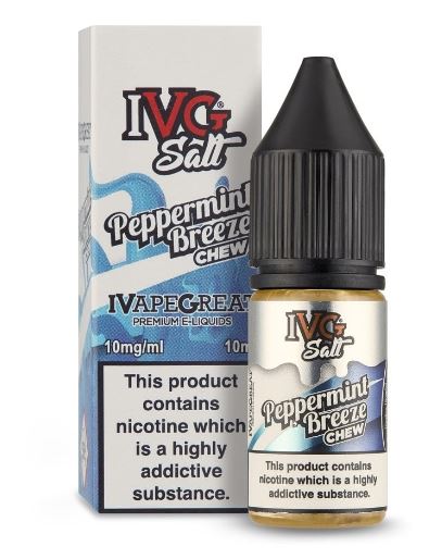 IVG Salts Peppermint Breeze Chew 10ml E-Liquids