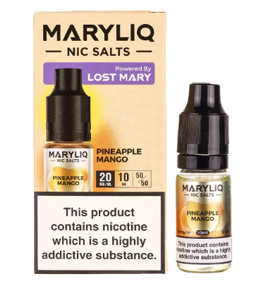MaryLiq Lost Mary 10mg/20mg Pineapple Mango Nic Salt