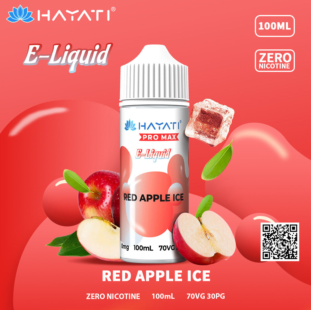 Hayati Pro Max Red Apple Ice 100ml Eliquid