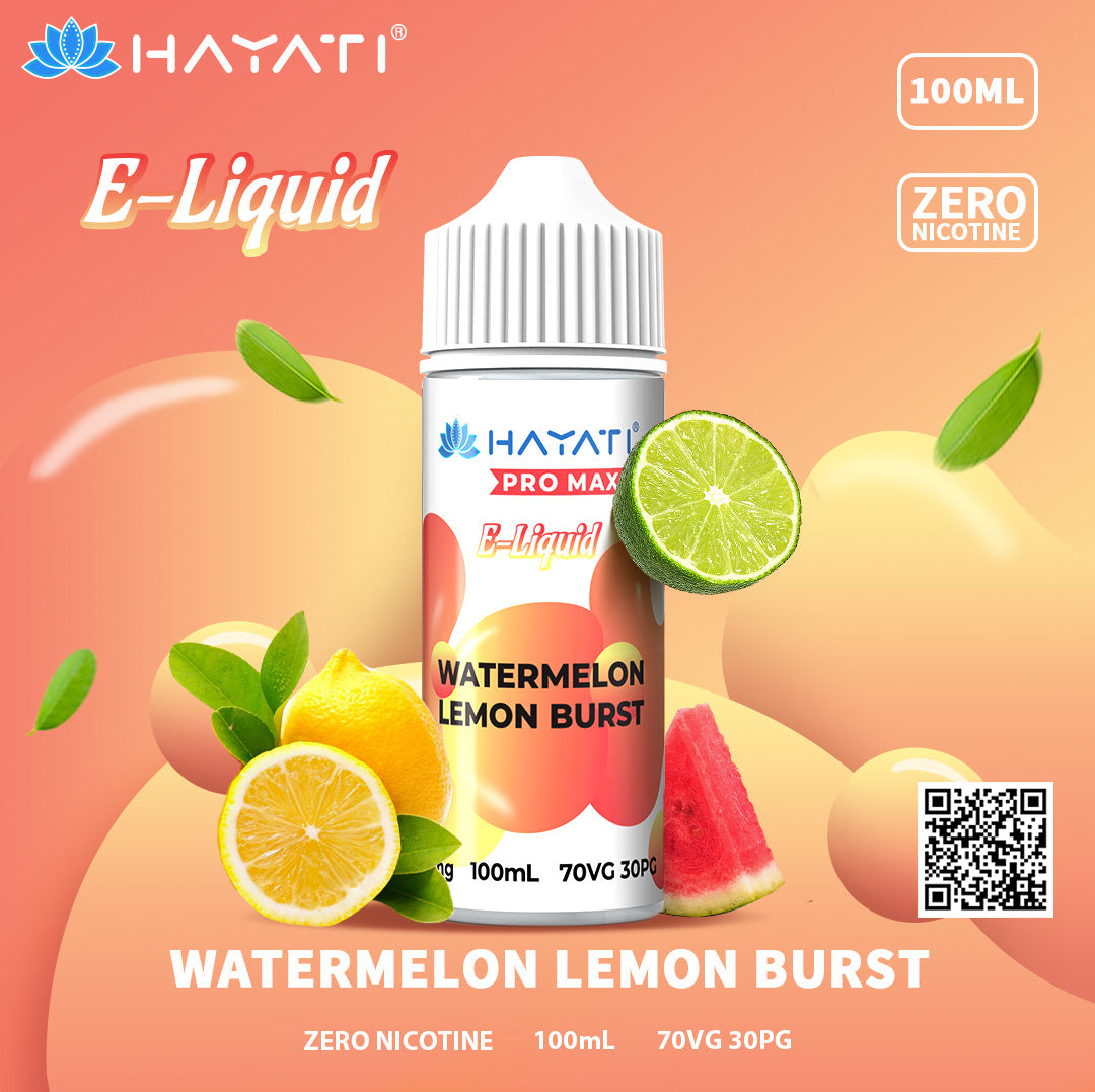 Hayati Pro Max Watermelon Lemon Burst 100ml Eliquid
