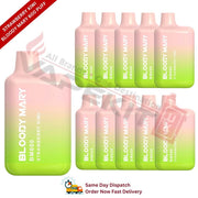 Strawberry Kiwi Bloody Mary 600 Puff Box of 10 - Vape Store UK | Online Vape Shop | Disposable Vape Store | Ecig UK
