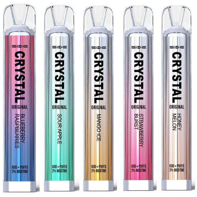 Menthol SKE Crystal 600 Puffs Disposable Vape Device 10 Pack - Vape Store UK | Online Vape Shop | Disposable Vape Store | Ecig UK