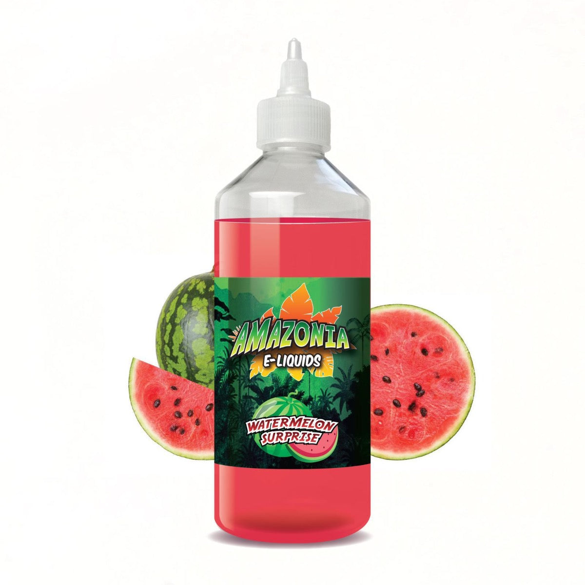 Watermelon Surprise by Amazonia E-Liquid | 500ml Shortfill - Vape Store UK | Online Vape Shop | Disposable Vape Store | Ecig UK