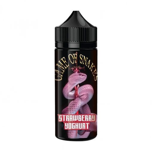 Strawberry Yoghurt Shortfill E Liquid by Game Of Snakes 100ml - Vape Store UK | Online Vape Shop | Disposable Vape Store | Ecig UK