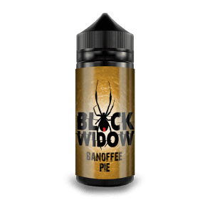 BANOFFEE PIE 100ML E LIQUID BLACK WIDOW - Vape Store UK | Online Vape Shop | Disposable Vape Store | Ecig UK