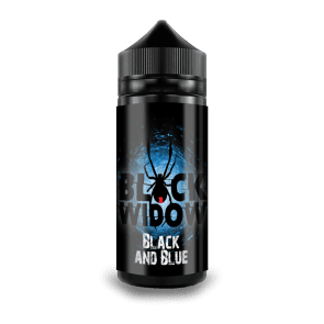 BLACK & BLUE 100ML E LIQUID BLACK WIDOW - Vape Store UK | Online Vape Shop | Disposable Vape Store | Ecig UK