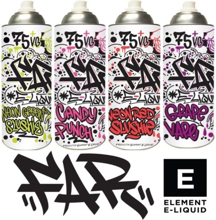 FAR E-Liquid by Element 100ml 0mg Shake Vape Series, Vape Juice 0 Mg 3 Mg 6 Mg - Vape Store UK | Online Vape Shop | Disposable Vape Store | Ecig UK