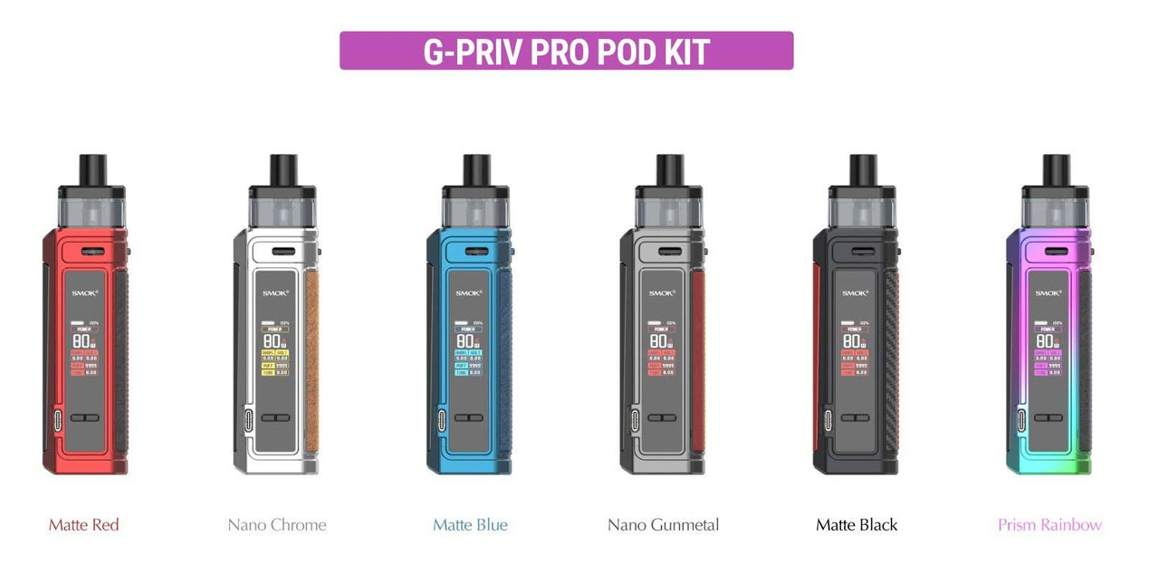 SMOK G-PRIV PRO POD KIT - Vape Store UK | Online Vape Shop | Disposable Vape Store | Ecig UK