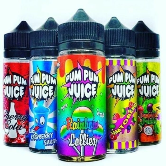 Pum Pum Juice Refresh'N Chewies 120ml E Liquid - Vape Store UK | Online Vape Shop | Disposable Vape Store | Ecig UK