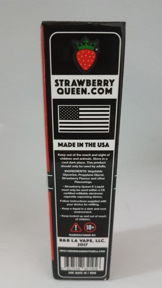 Strawberry Queen E-Liquid 60ml Short Fill 0mg Premium Liquid CHEAPEST ORIGINAL - Vape Store UK | Online Vape Shop | Disposable Vape Store | Ecig UK