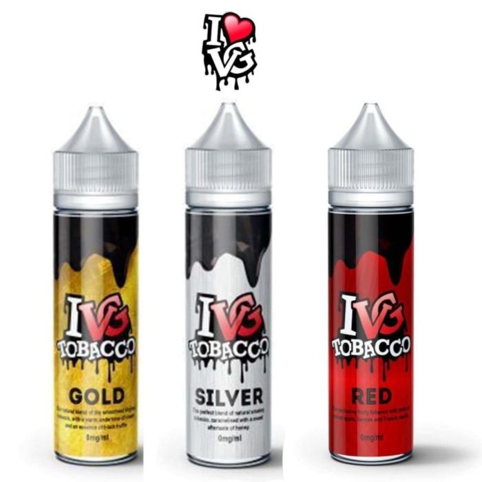 I VG Tobacco Premium e liquid by IVG eliquids 60ml All flavours 0mg 3mg 70/30 - Vapkituk