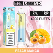 Ene Legend 4000 Disposable Puffs Peach Mango