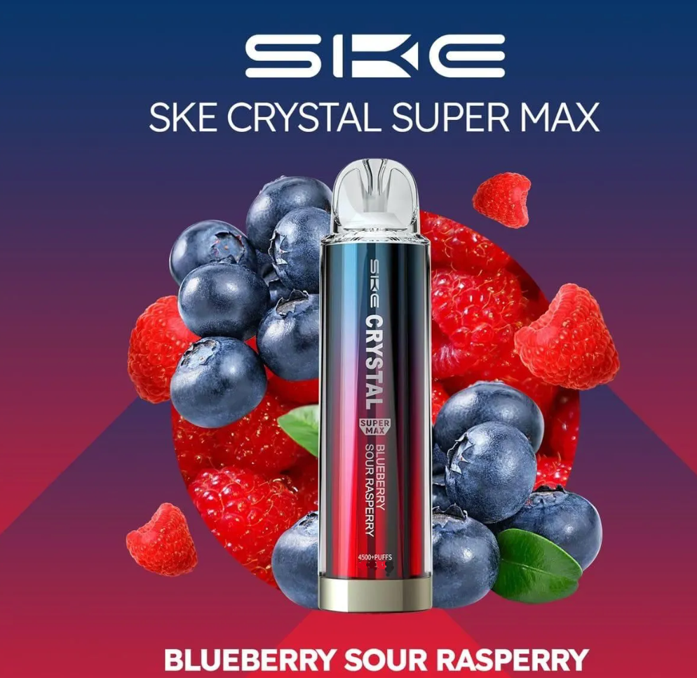 SKE Supermax 4500 Puffs Crystal Disposable