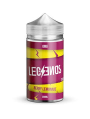 Berry Lemonade Vape Juice By Legends E-Liquid 0mg 200ml 70/30 - Vape Store UK | Online Vape Shop | Disposable Vape Store | Ecig UK