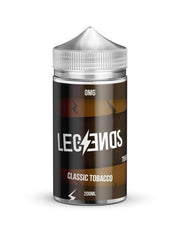 Classic Tobacco Vape Juice By Legends E-Liquid 0mg 200ml 70/30 - Vape Store UK | Online Vape Shop | Disposable Vape Store | Ecig UK