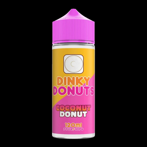 DINKY DONUTS DOUGHNUT E LIQUID 120ML 70/30 SHORT FILL - Vape Store UK | Online Vape Shop | Disposable Vape Store | Ecig UK