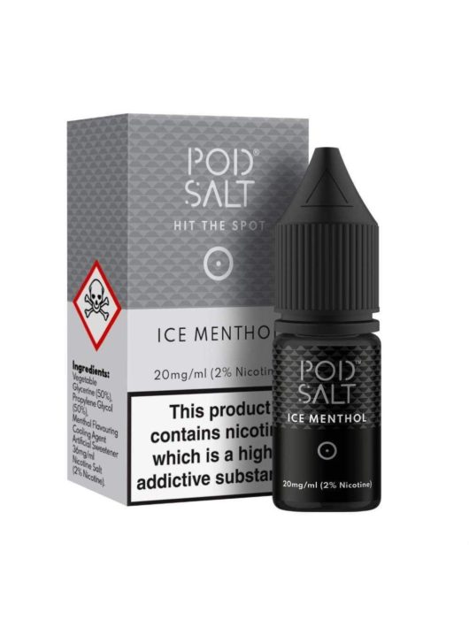 Pod Salt Ice Menthol Nic Salt - Vape Store UK | Online Vape Shop | Disposable Vape Store | Ecig UK