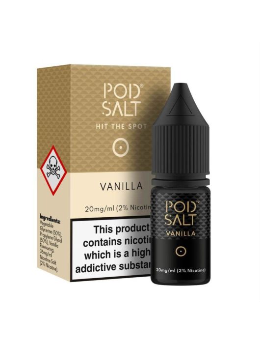 Pod Salt Vanilla Nic Salt - Vape Store UK | Online Vape Shop | Disposable Vape Store | Ecig UK