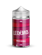Mixed Berries Vape Juice By Legends E-Liquid 0mg 200ml 70/30 - Vape Store UK | Online Vape Shop | Disposable Vape Store | Ecig UK