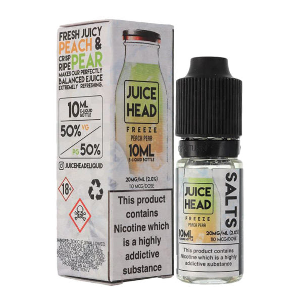 Juice Head Nic Salts E Liquid 10MG 20MG 10ML - Vape Store UK | Online Vape Shop | Disposable Vape Store | Ecig UK