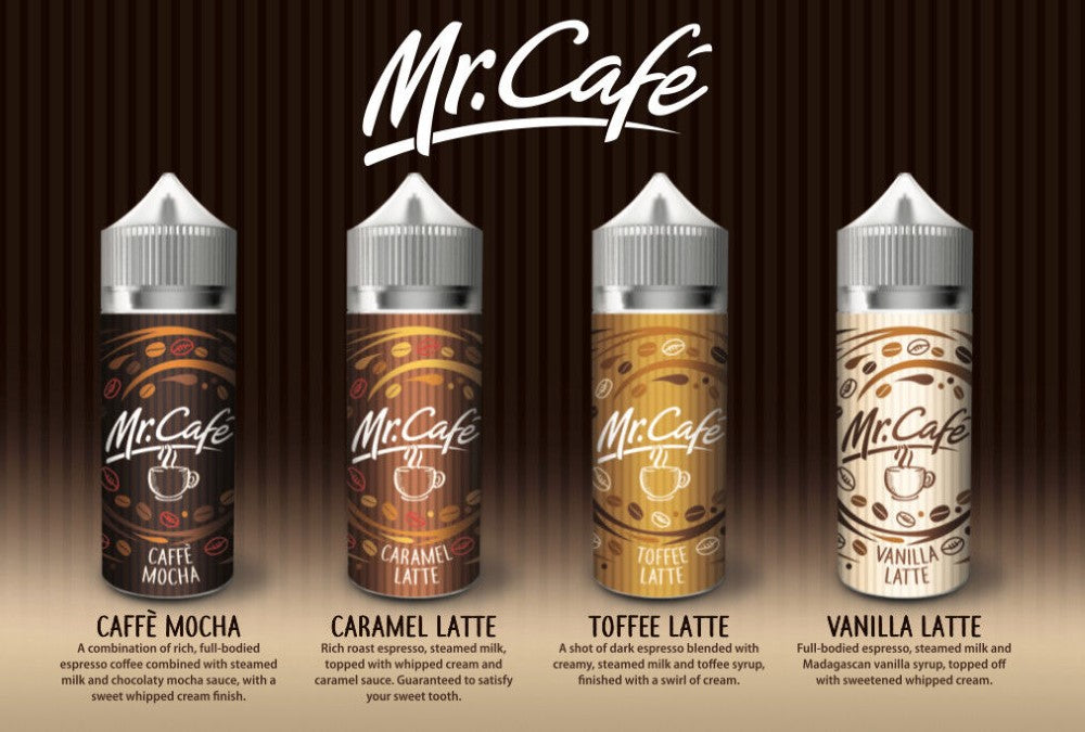 MR CAFE E-LIQUID COFFEE 100ML - Vape Store UK | Online Vape Shop | Disposable Vape Store | Ecig UK