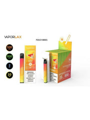 VAPORLAX MATE Disposable Vape Pod Peach Mixes